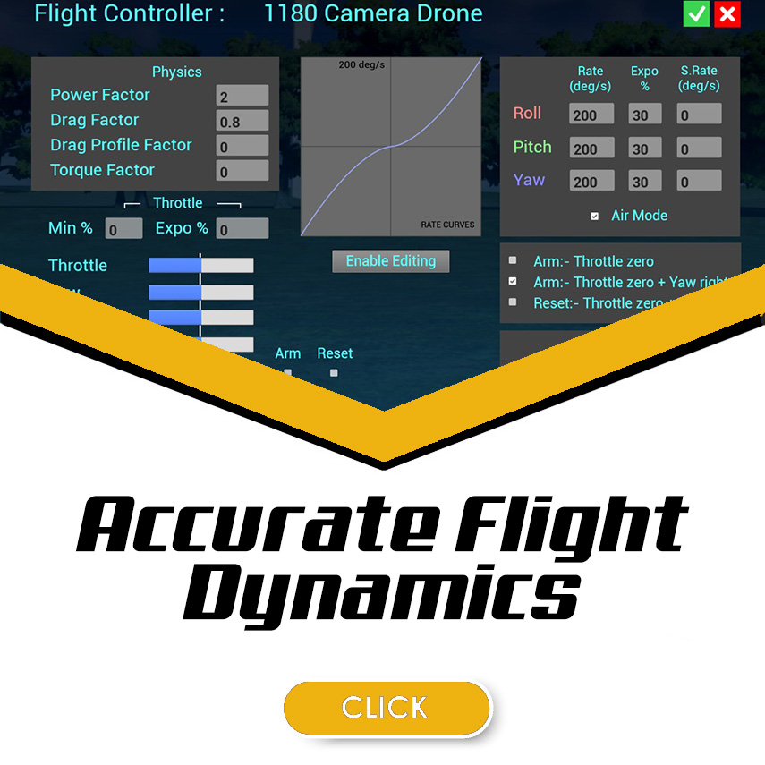 Accurate Flight Dynamics